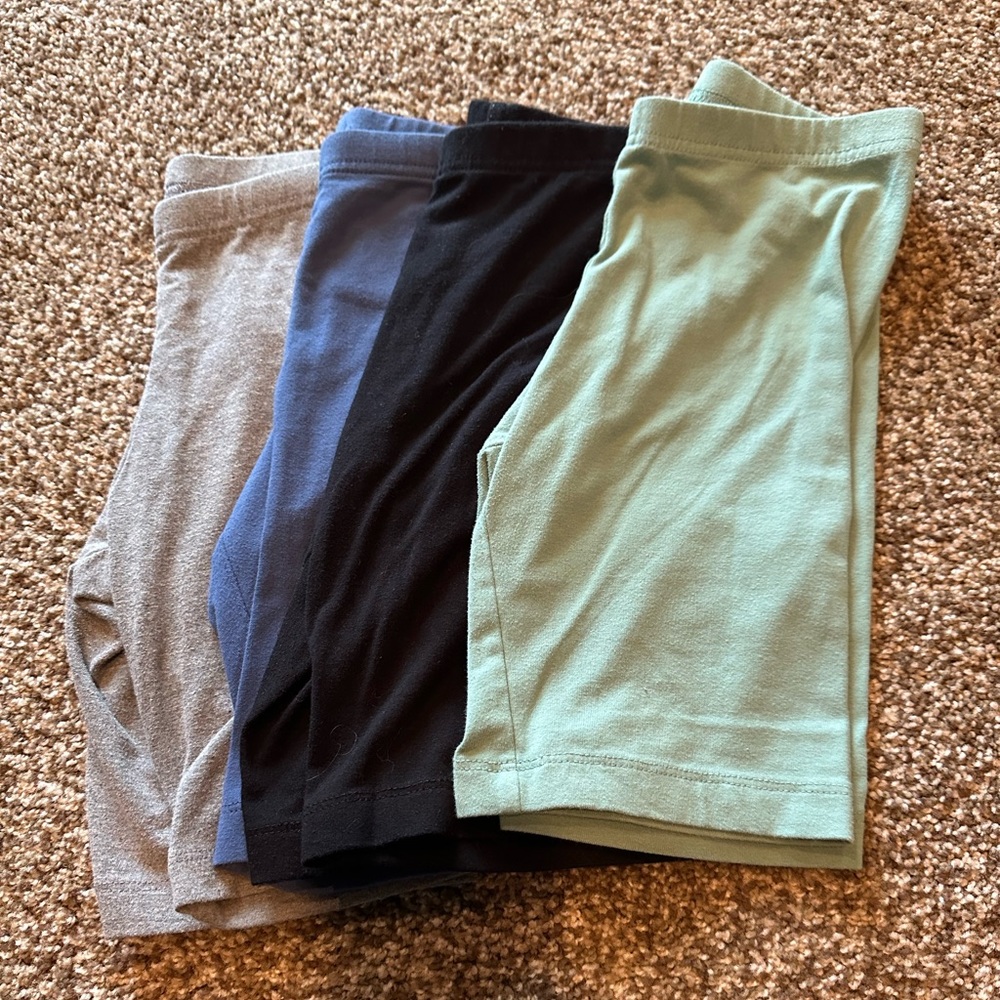 Set of 4 Girls Old Navy Biker Shorts Size L 10/12